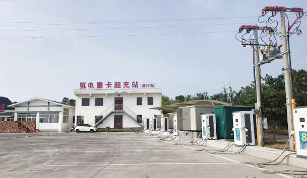 重卡專用充電樁大功率快充設備項目案例
